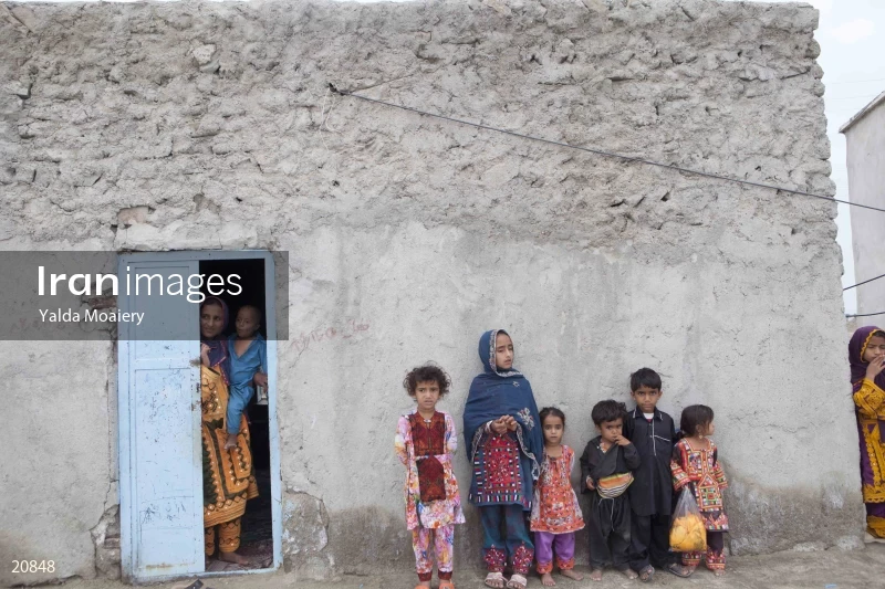 A family in Baluchestan