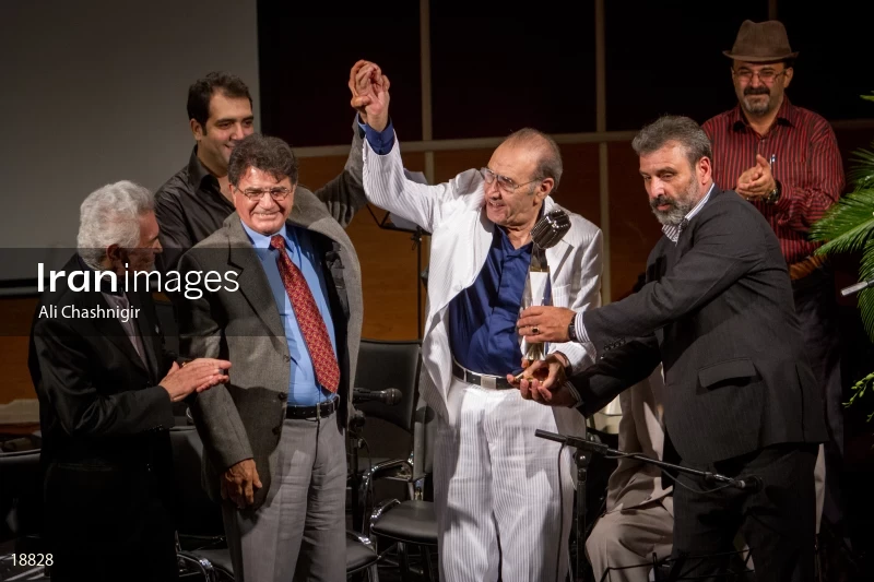 Commemoration ceremony for Hossein Khajeh Amiri (Iraj)