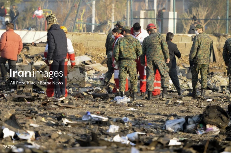 The crash of the Ukrainian passenger plane