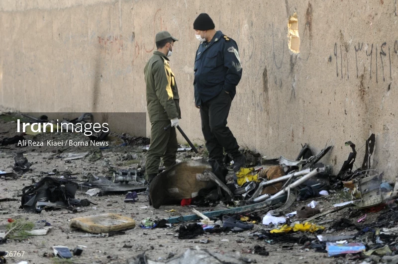 The crash of the Ukrainian passenger plane