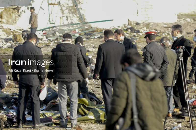 The crash of the Ukrainian passenger plane