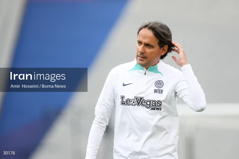 Inter Milan training session before the UEFA Champions League Final match