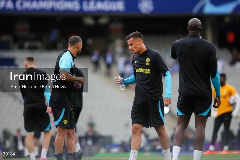 Inter Milan training session before the UEFA Champions League Final match