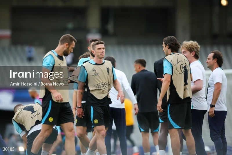 Inter Milan training session before the UEFA Champions League Final match