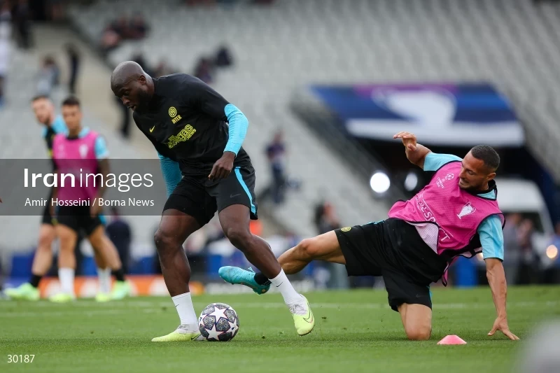 Inter Milan training session before the UEFA Champions League Final match