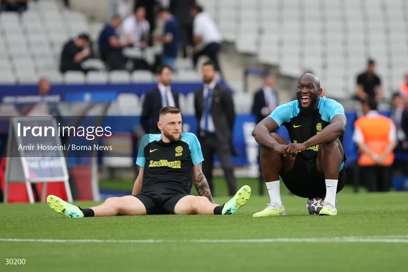 Inter Milan training session before the UEFA Champions League Final match