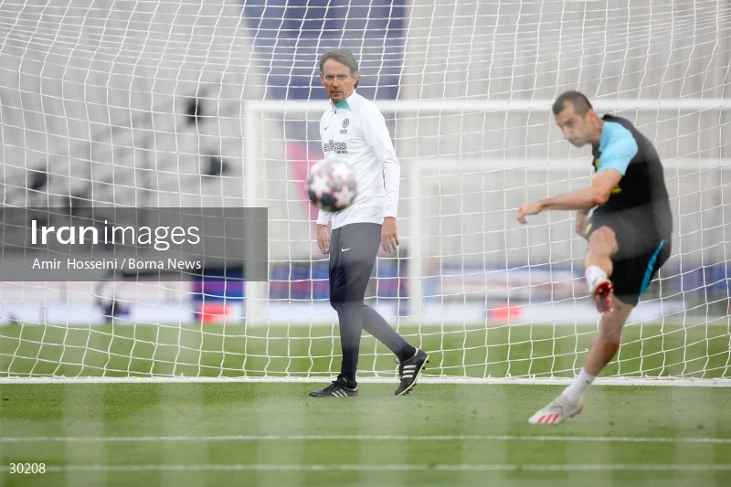 Inter Milan training session before the UEFA Champions League Final match