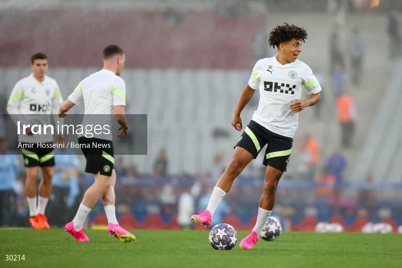 Manchester City training session before the UEFA Champions League Final match