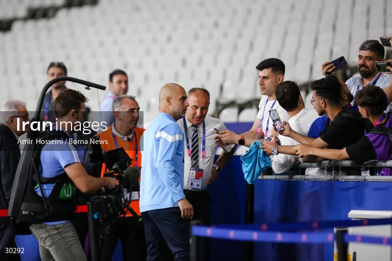 Manchester City training session before the UEFA Champions League Final match