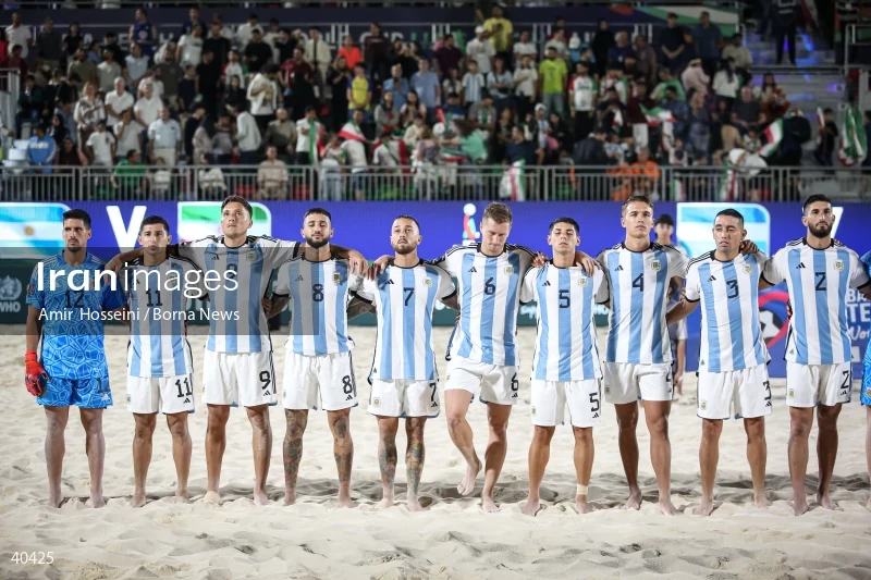 Iran Vs. Argentina - FIFA Beach Soccer World Cup UAE 2024