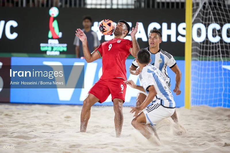 Iran Vs. Argentina - FIFA Beach Soccer World Cup UAE 2024