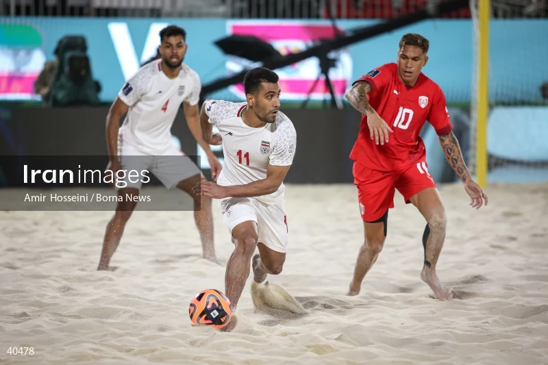 Iran Vs. Tahiti - FIFA Beach Soccer World Cup UAE 2024