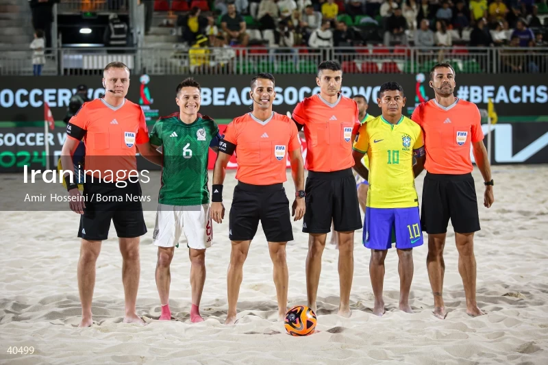 Mexico Vs. Brazil - FIFA Beach Soccer World Cup UAE 2024