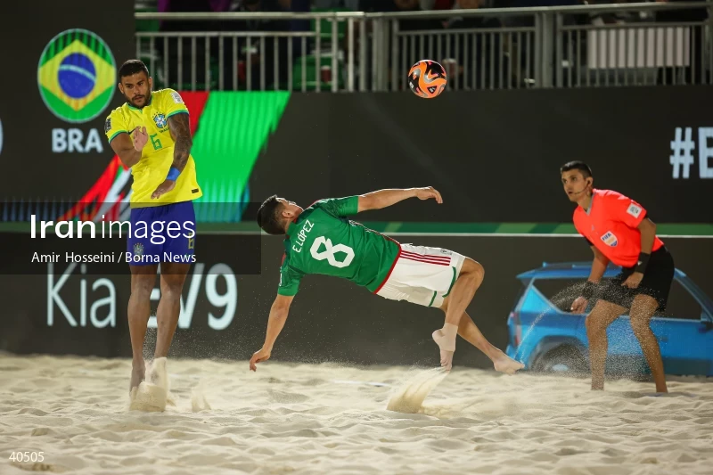 Mexico Vs. Brazil - FIFA Beach Soccer World Cup UAE 2024