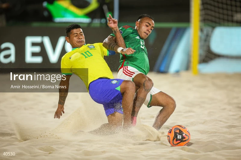 Mexico Vs. Brazil - FIFA Beach Soccer World Cup UAE 2024