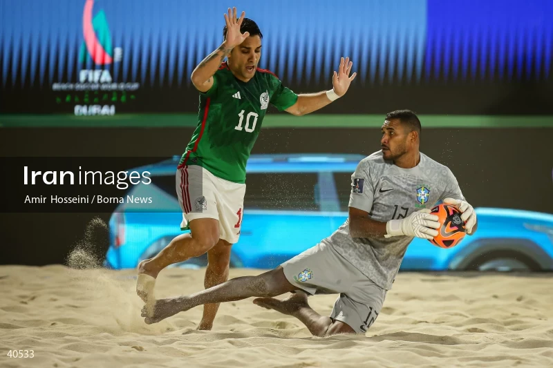 Mexico Vs. Brazil - FIFA Beach Soccer World Cup UAE 2024