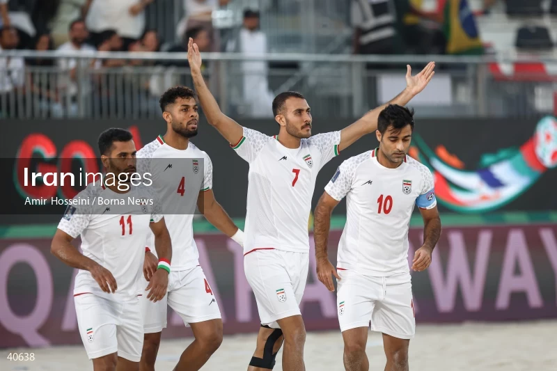 Iran Vs. Brazil - FIFA Beach Soccer World Cup UAE 2024