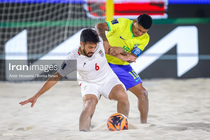 Iran Vs. Brazil - FIFA Beach Soccer World Cup UAE 2024