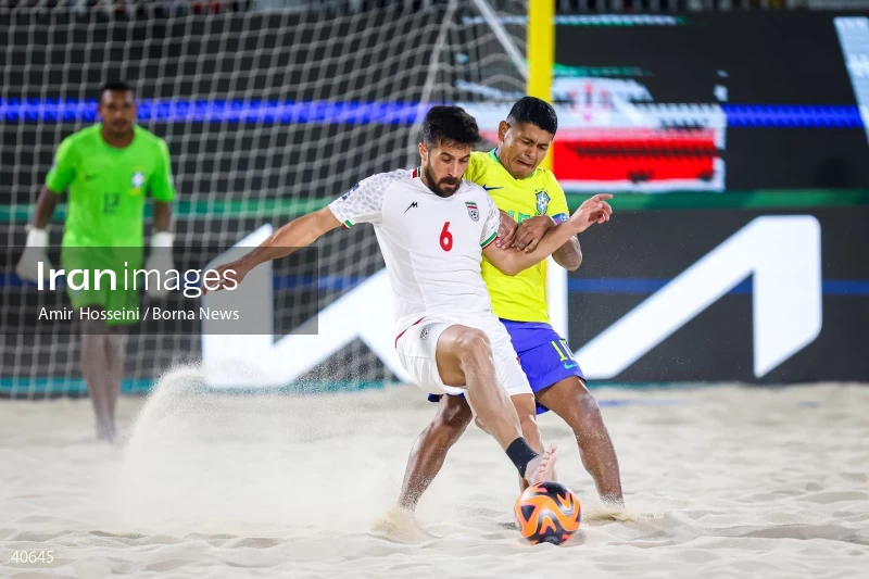 Iran Vs. Brazil - FIFA Beach Soccer World Cup UAE 2024