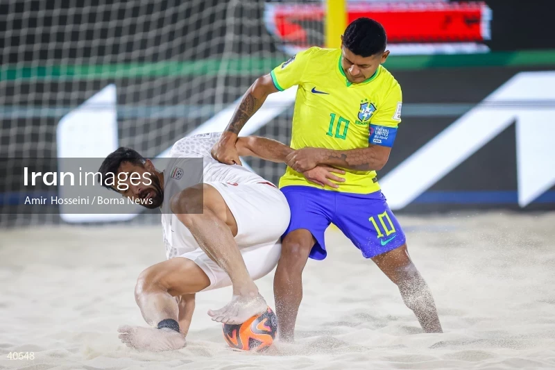 Iran Vs. Brazil - FIFA Beach Soccer World Cup UAE 2024