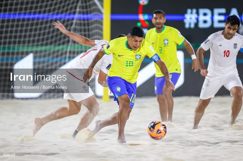 Iran Vs. Brazil - FIFA Beach Soccer World Cup UAE 2024