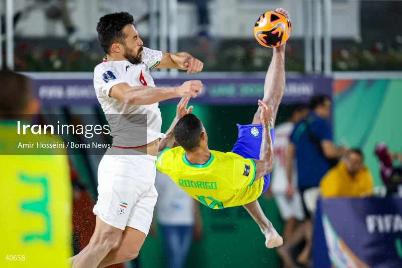Iran Vs. Brazil - FIFA Beach Soccer World Cup UAE 2024