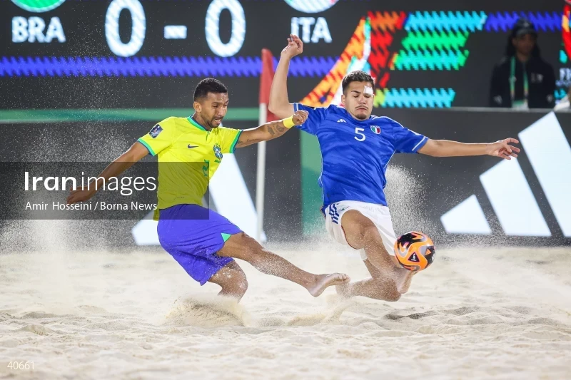 Brazil Vs. Italy - FIFA Beach Soccer World Cup UAE 2024