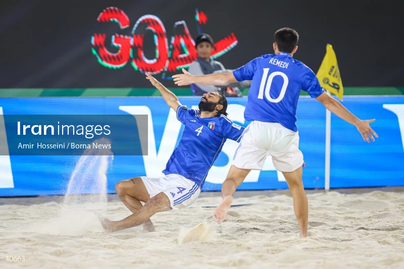 Brazil Vs. Italy - FIFA Beach Soccer World Cup UAE 2024
