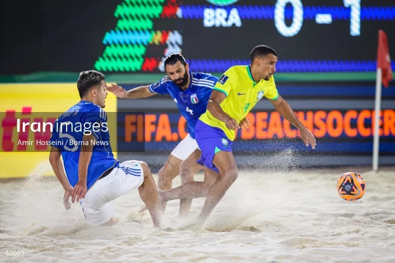 Brazil Vs. Italy - FIFA Beach Soccer World Cup UAE 2024