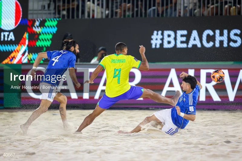 Brazil Vs. Italy - FIFA Beach Soccer World Cup UAE 2024