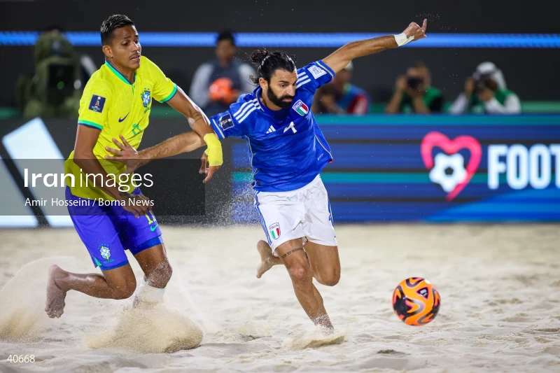 Brazil Vs. Italy - FIFA Beach Soccer World Cup UAE 2024
