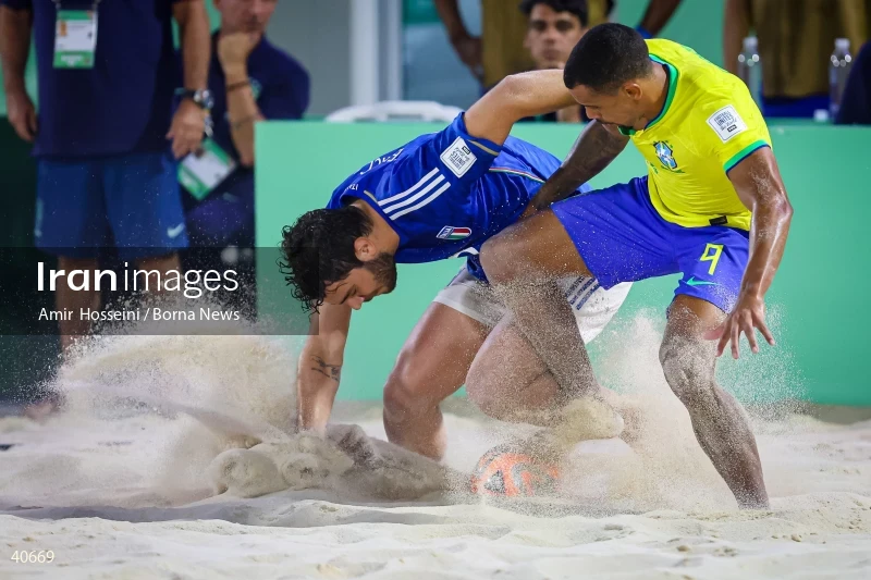 Brazil Vs. Italy - FIFA Beach Soccer World Cup UAE 2024