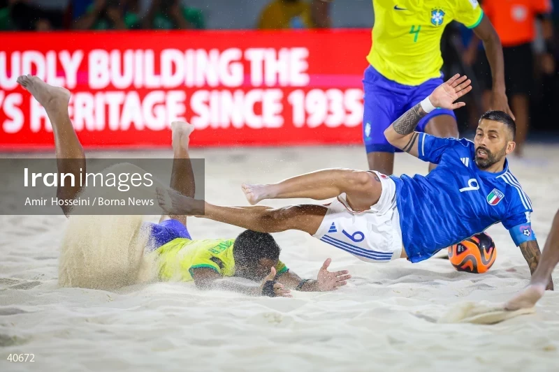 Brazil Vs. Italy - FIFA Beach Soccer World Cup UAE 2024