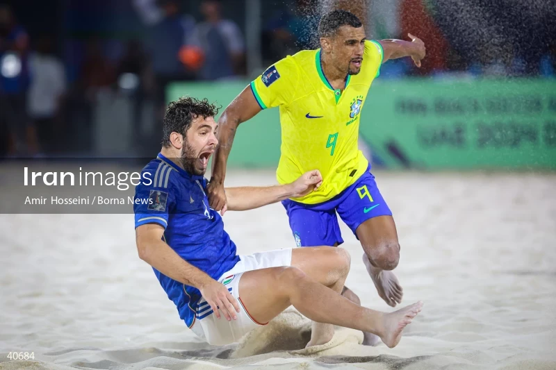 Brazil Vs. Italy - FIFA Beach Soccer World Cup UAE 2024