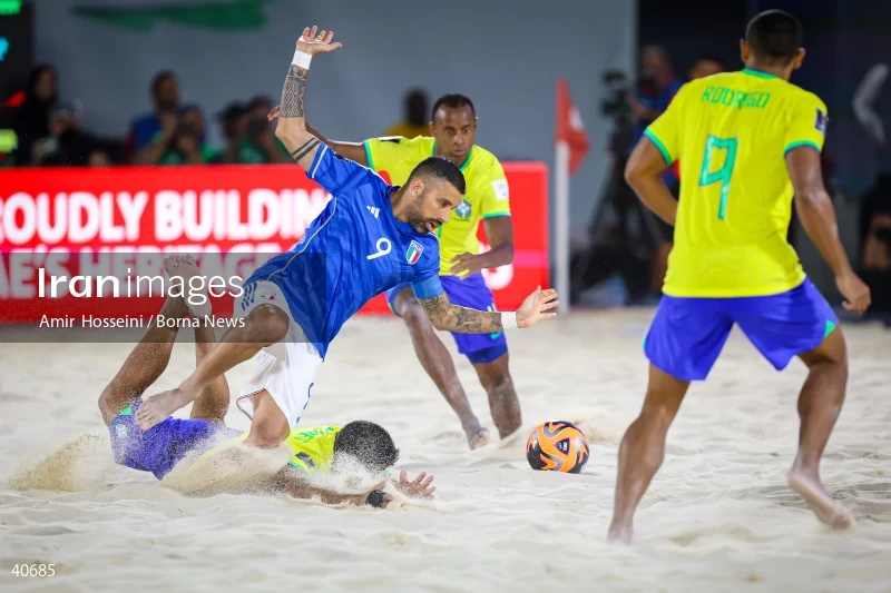 Brazil Vs. Italy - FIFA Beach Soccer World Cup UAE 2024