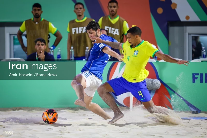 Brazil Vs. Italy - FIFA Beach Soccer World Cup UAE 2024