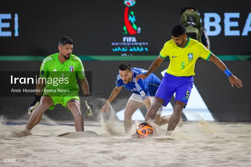 Brazil Vs. Italy - FIFA Beach Soccer World Cup UAE 2024