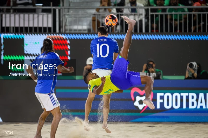Brazil Vs. Italy - FIFA Beach Soccer World Cup UAE 2024
