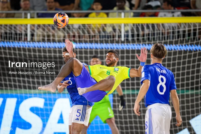 Brazil Vs. Italy - FIFA Beach Soccer World Cup UAE 2024