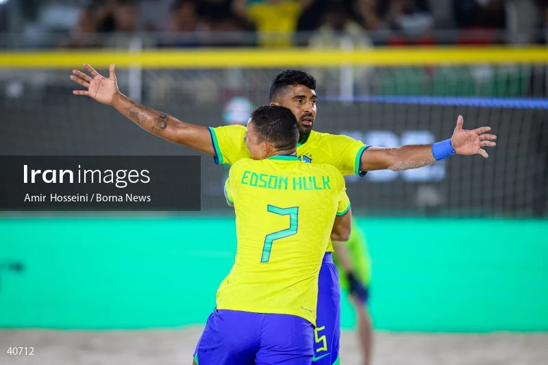 Brazil Vs. Italy - FIFA Beach Soccer World Cup UAE 2024