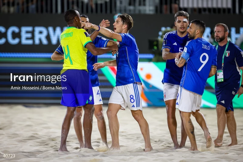 Brazil Vs. Italy - FIFA Beach Soccer World Cup UAE 2024