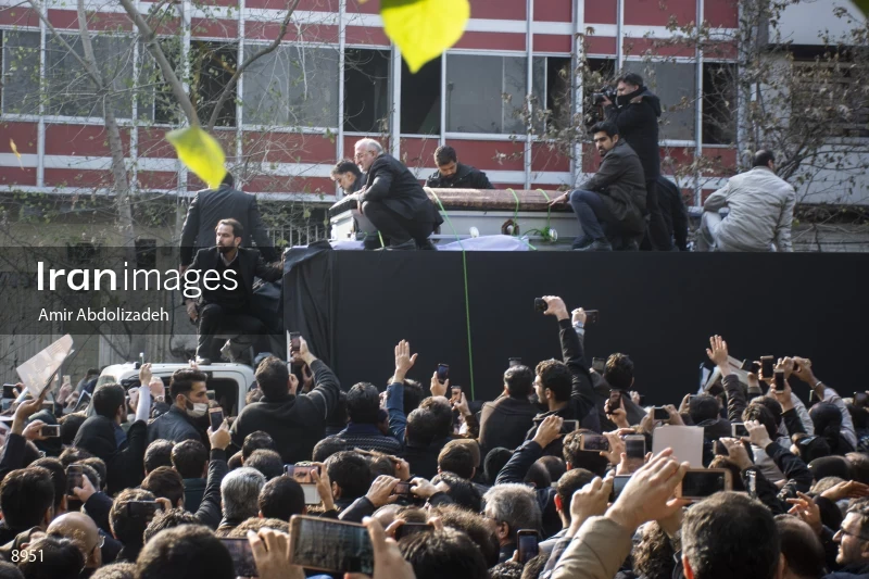 Ayatollah Akbar Hashemi Rafsanjani's funeral in Tehran