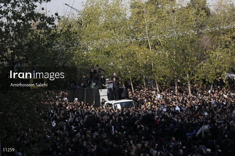 Ayatollah Akbar Hashemi Rafsanjani's funeral in Tehran