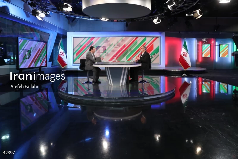 Alireza Zakani on the "Safe Aval (Prime Row)" program on the News Network