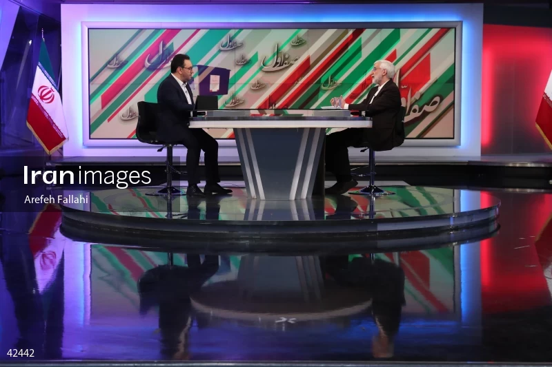 Saeed Jalili on the "Safe Aval (Prime Row)" program on the News Network