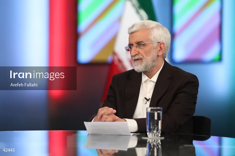 Saeed Jalili on the "Safe Aval (Prime Row)" program on the News Network