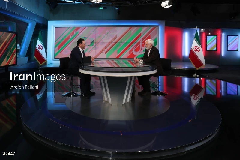 Saeed Jalili on the "Safe Aval (Prime Row)" program on the News Network