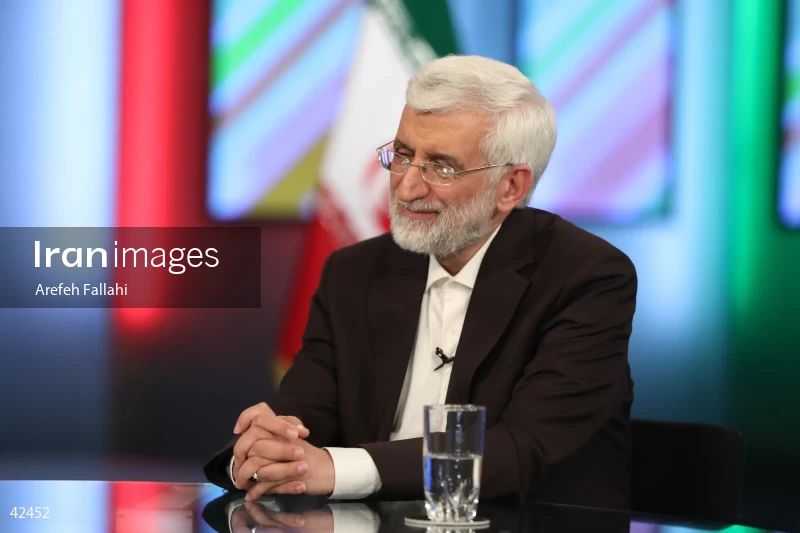 Saeed Jalili on the "Safe Aval (Prime Row)" program on the News Network