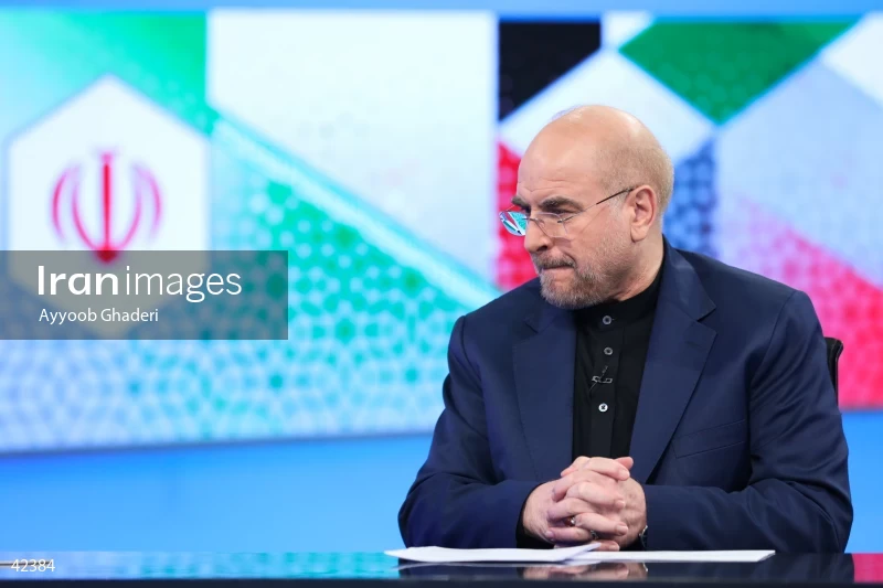 Mohammad Bagher Ghalibaf on the Special News Talk Show on the News Network