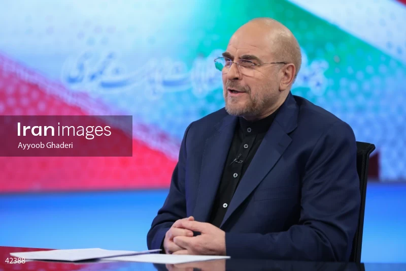 Mohammad Bagher Ghalibaf on the Special News Talk Show on the News Network